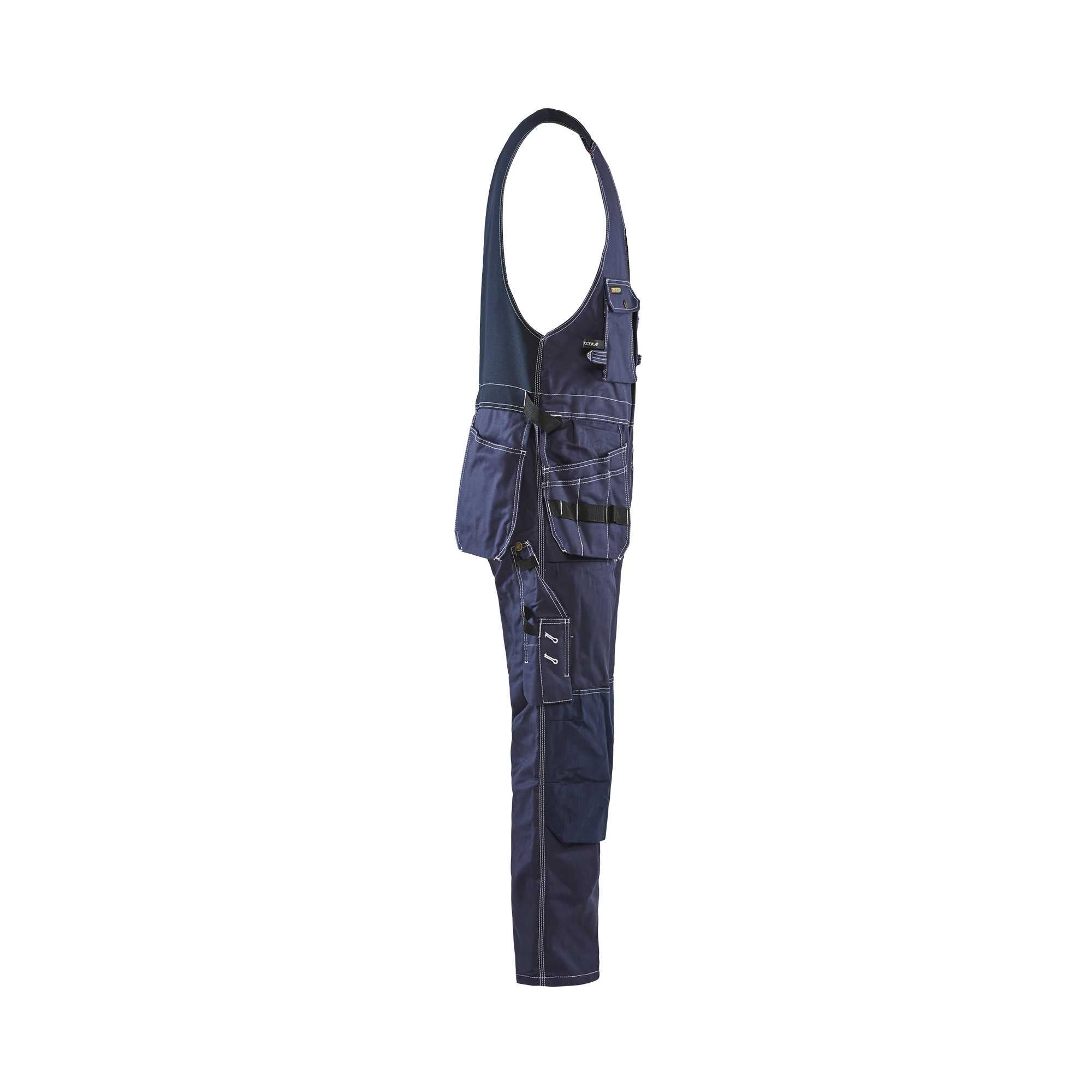 BLAKLADER 26501370 Sleeveless Overalls Work Overall Men - 100% Cotton